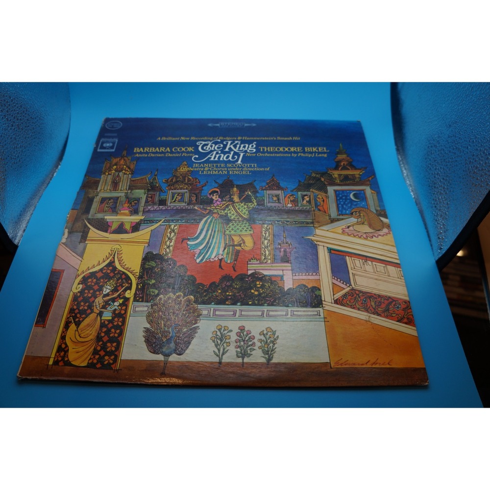 The King and I Barbara Cook Theodore Bikel Columbia Masterworks Vinyl LP OS 2022